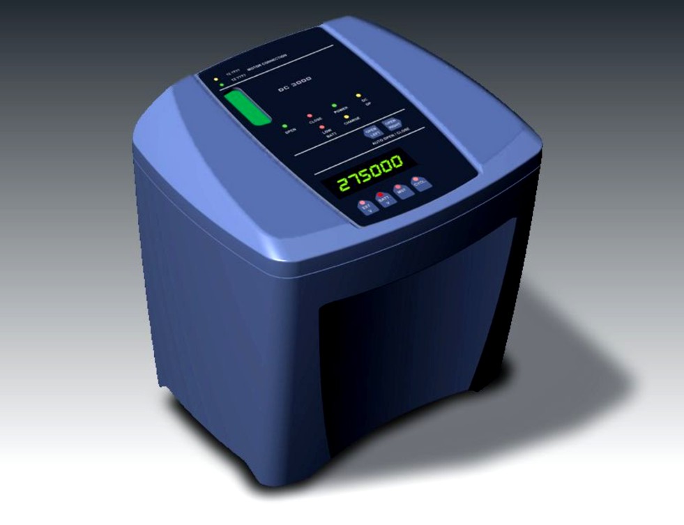 A rendering of a battery charger by Jay Tinen