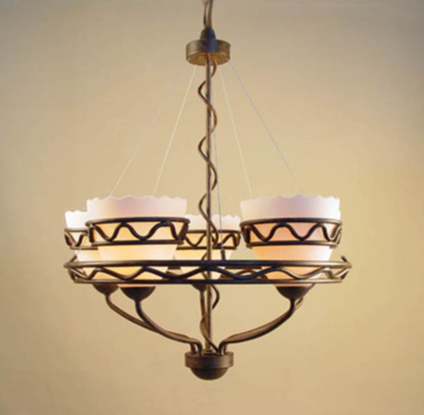 Photo of a Chandelier design with five lights.